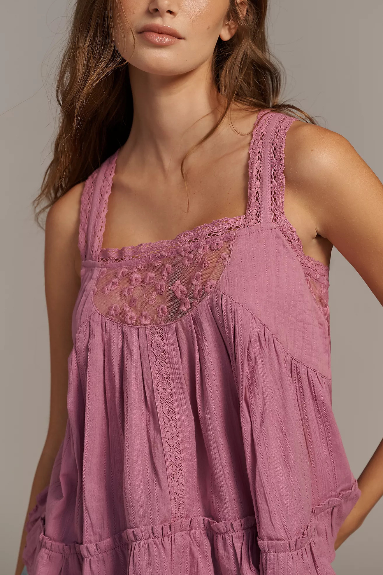 By Anthropologie 100% Cotton Swing Top | Anthropologie (US)