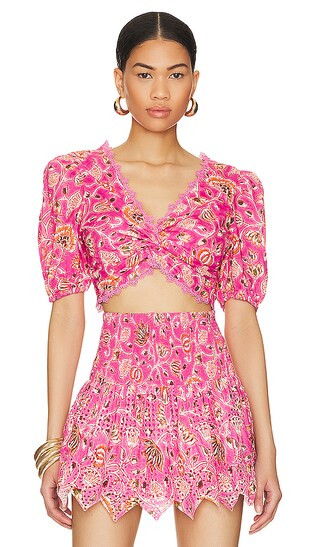 Top in Tulip Pink | Revolve Clothing (Global)