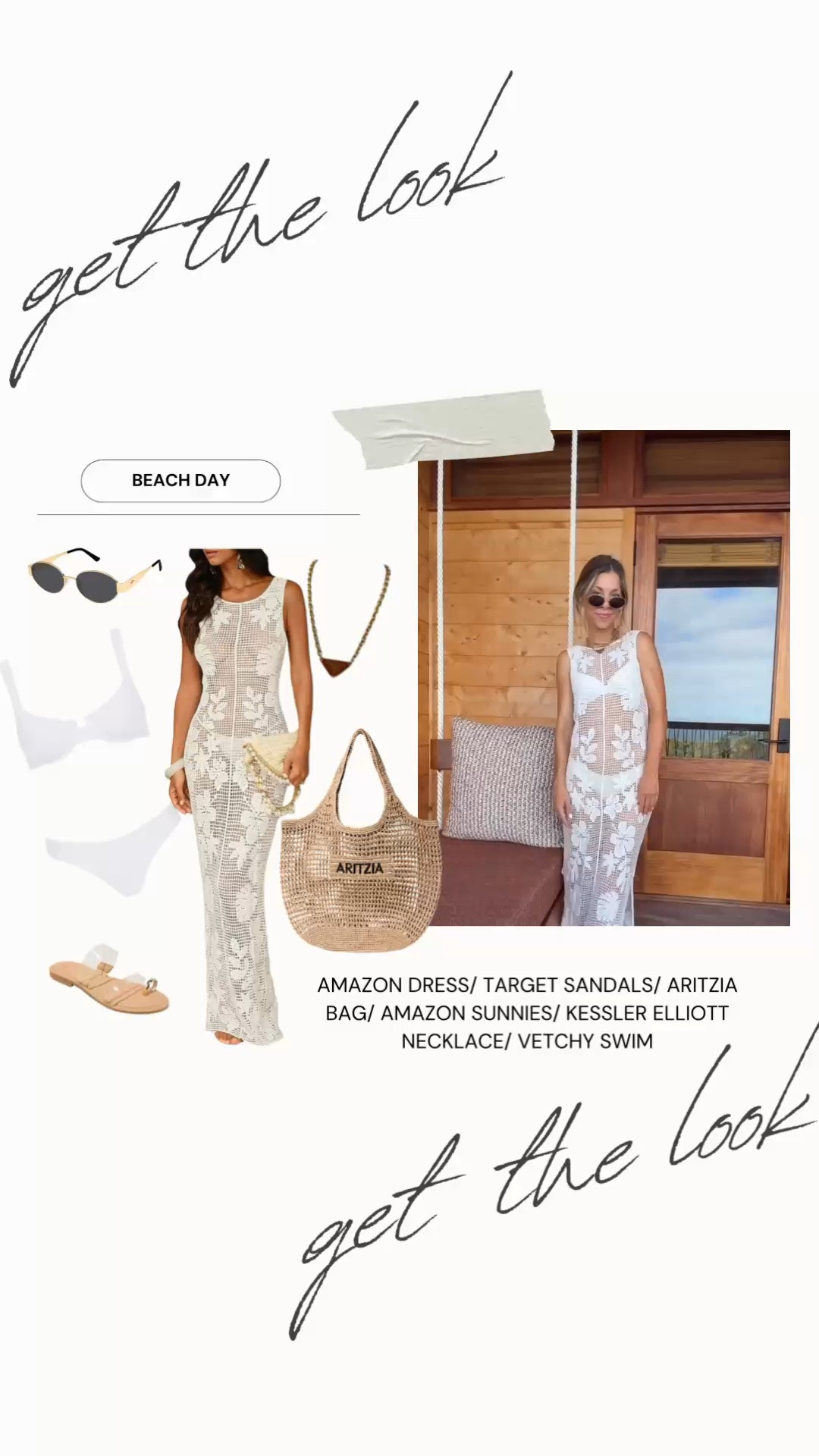 Get the look! Beach day!
Amazon dress 


#LTKdayinmylife #LTKgrwm #LTKootd