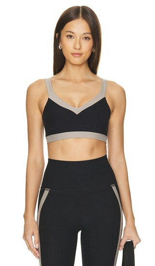 Spacedye Top Line Bra in Darkest Night & Birch | Revolve Clothing (Global)