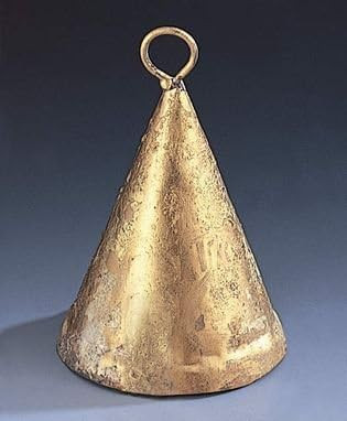 Dozen 3.5" Cone Shaped Tin Bells w/ Metal Hammer | Amazon (US)