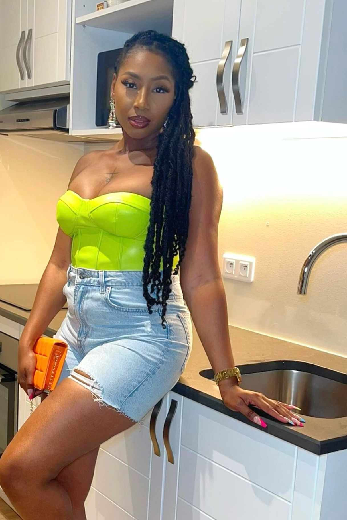 Lime green corset top ! Loved this look for my vacation in St Maarten !

#LTKtravel #LTKstyletip #LTKFind