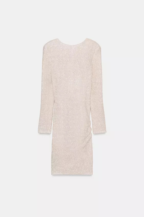 ZW COLLECTION SEQUINNED MINI DRESS | Zara UK