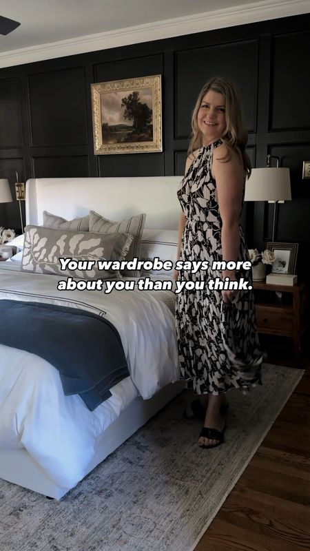 I don’t think I’ve ever identified with a @walmartfashion haul more than this one. #walmartpartner 🩵🤍💚🖤💙

I didn’t even notice all of these dresses matched my house when ordering until I opened the box and went 😮

BTW I’ll never not feel like a goofus filming fashion things. I’m not cut out for this, y’all. 😅

Does the wardrobe/decor correlation ring true for you? Does your clothing match your home decorating preferences?

❗️Tell me in the comments… I want to see if this theory is right!❗️

(All of these dresses $40 and under are seriously SO good and linked on the @blesserhouse shop page on the @shop.ltk app) 
#walmartfashion #liketkit 

#LTKstyletip #LTKmidsize #LTKfindsunder50