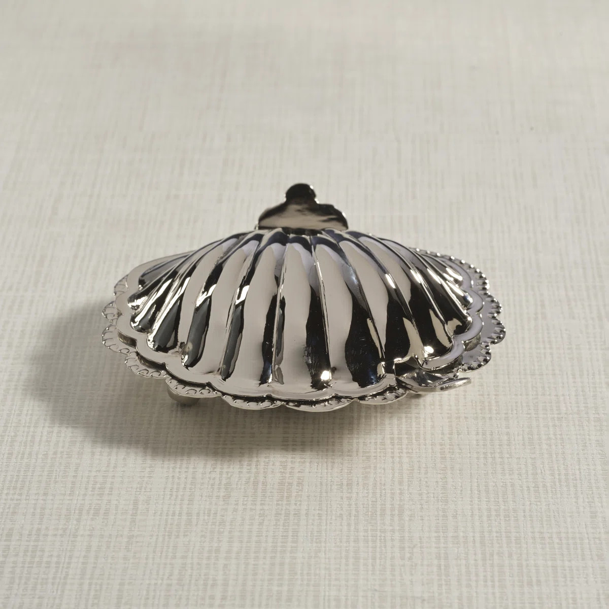 Cap Ferrat Fan Shell Lidded Bowl with Spoon | Wayfair North America