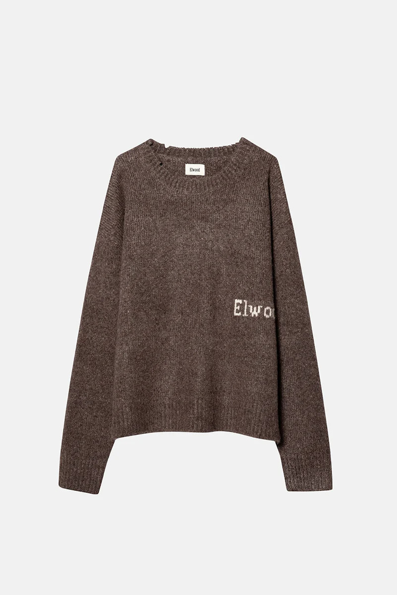 KNIT CREWNECK SWEATER | Elwood Clothing