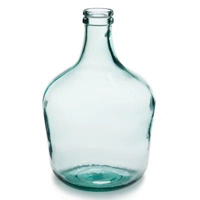 European Recycled Glass Parisian Bottle Vase Color: Clear | Wayfair North America