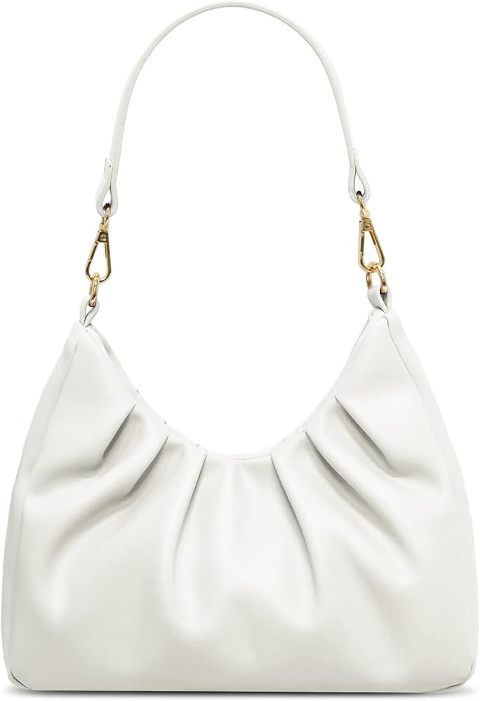 Shoulder Bags for Women, Cute Soft Small Clutch Purses,PU Leather Hobo Crossbody Tote Dumpling Ba... | Amazon (US)