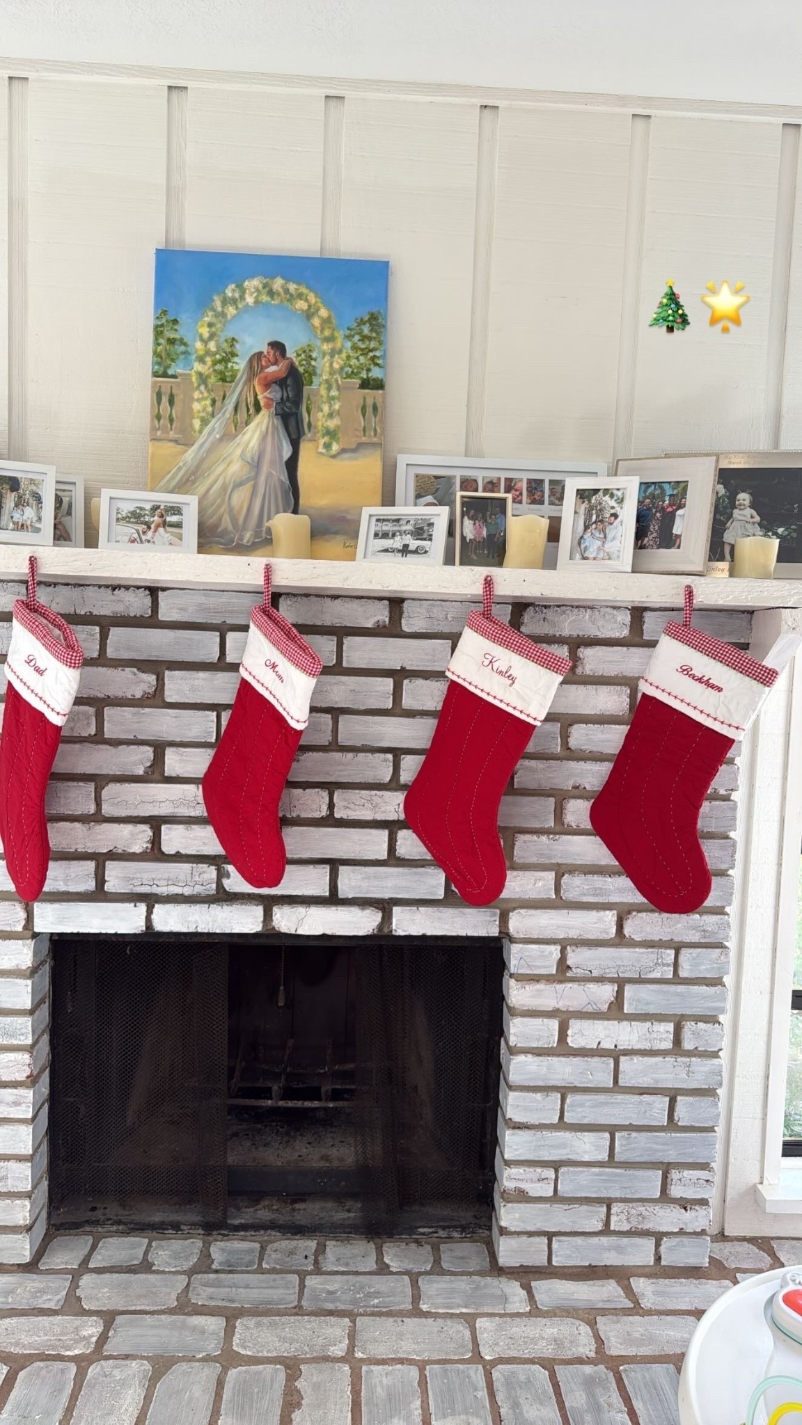 Our Christmas stockings🎄🌟
