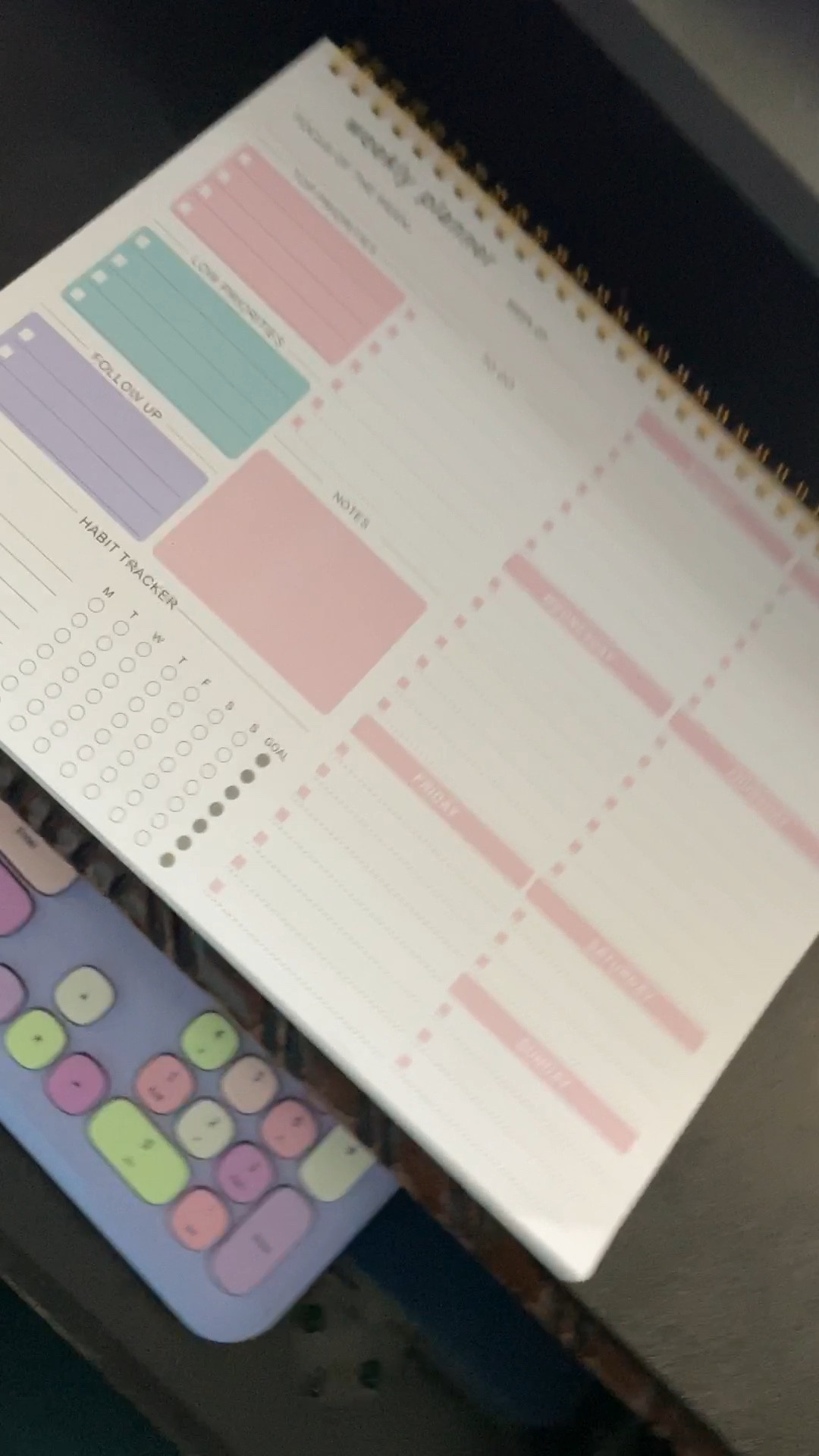 Ready to make sure all Halloween activities are prepped and ready? But also have active social plans? Get them on your desk calendar!

The undated weekly planner allows you to plan your life freely without wasting space or skipping dates. You can start your planning journey at any time.The weekly to do list notepad is designed to meet all your planning needs and keep you organized, perfect for home, school, and office, such as meal planning, party planning, work arrangements, travel plans, etc.

#LTKFitness #LTKHome #LTKHalloween