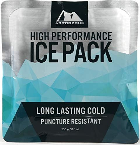 Arctic Zone High Performance Ice Pack for Lunch Boxes, Bags, or Coolers, Set of 2 - 250 grams each | Amazon (US)