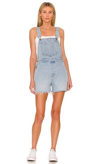 ROLLA'S Original Short Overall in Blue. - size 24 (also in 25, 28, 29, 30) | Revolve Clothing (Global)