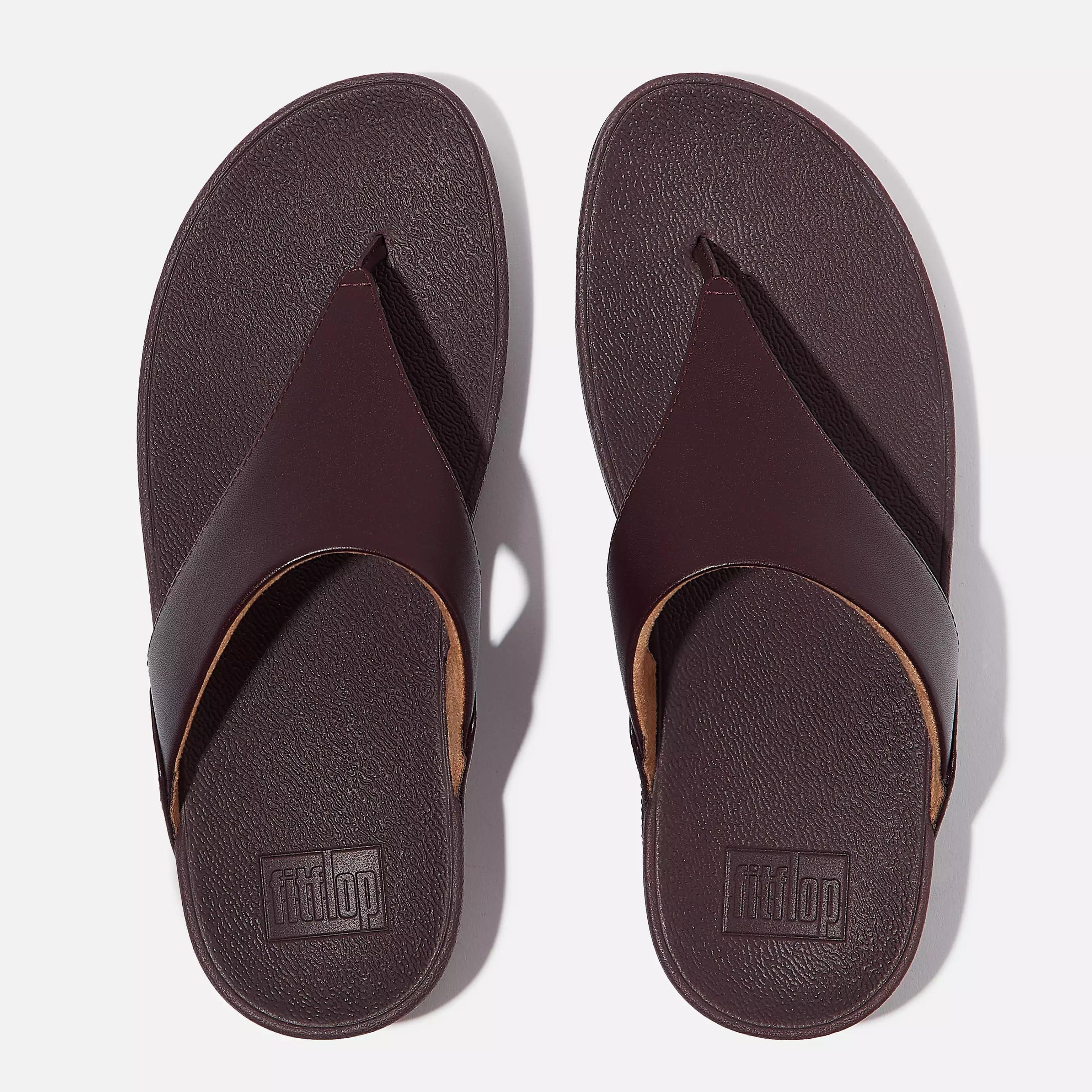 LULU Leather Toe-Post Sandals | FitFlop (US)