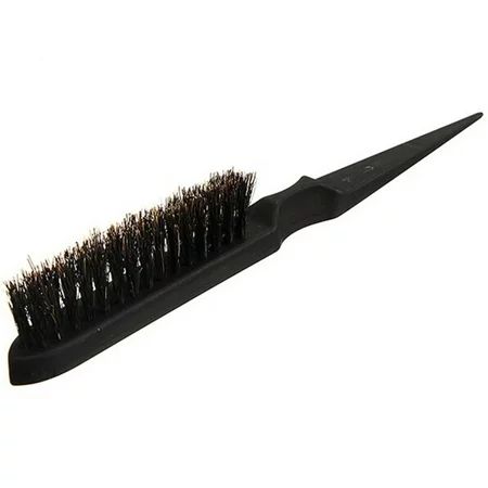 Ktyne Salon comb hair teasing brush three row natural boar bristle hair comb | Walmart (US)