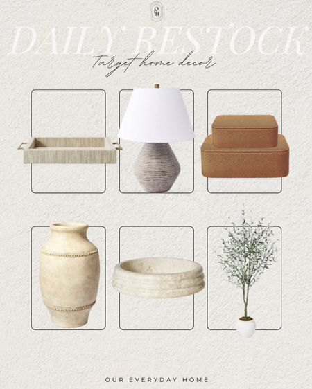 Target 🎯 Daily restock favorites 

home decor, our everyday home, Area rug, home, console, wall art, swivel chair, side table, sconces, coffee table, coffee table decor, bedroom, dining room, kitchen, light fixture, amazon, Walmart, neutral decor, budget friendly, affordable home decor, home office, tv stand, sectional sofa, dining table, dining room

#LTKfindsunder100 #LTKhome #LTKfindsunder50