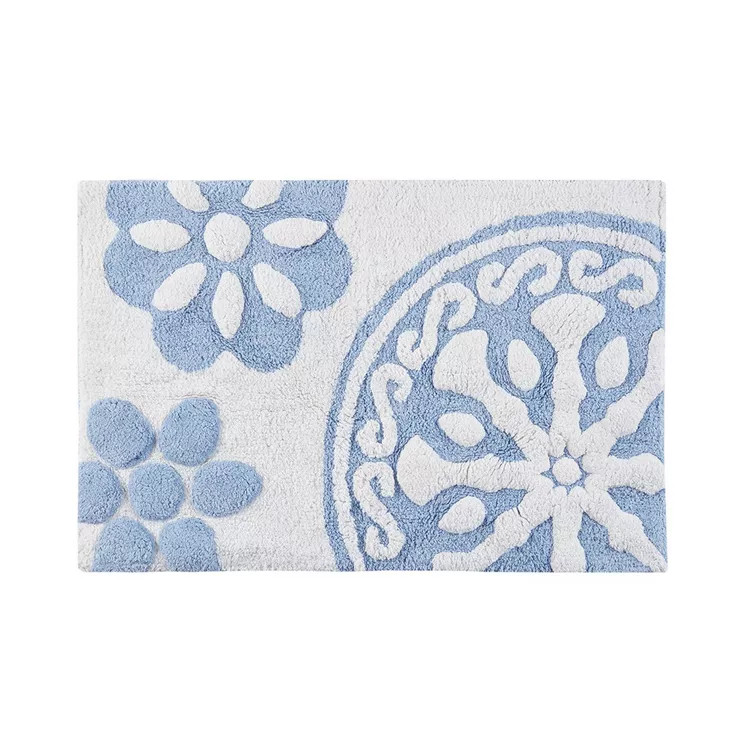 Tunisia Medallion Cotton Tufted Bath Rug | Target