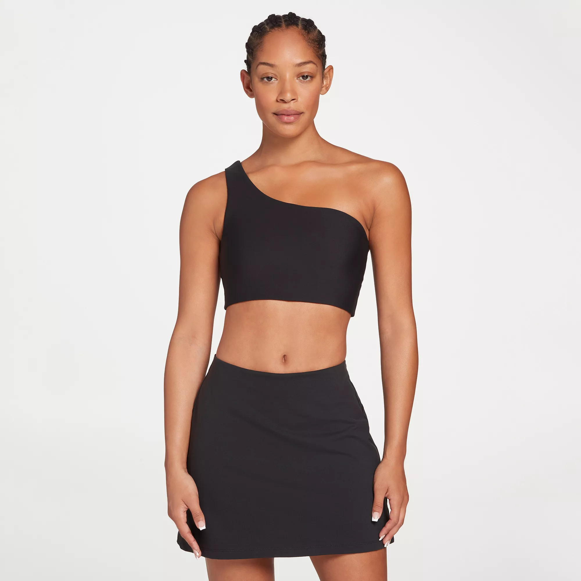 Calia Women's Made To Play One Shoulder Sports Bra, XS, Pure Black | Dick's Sporting Goods