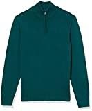 Goodthreads Men's Soft Cotton Quarter-Zip Sweater | Amazon (US)