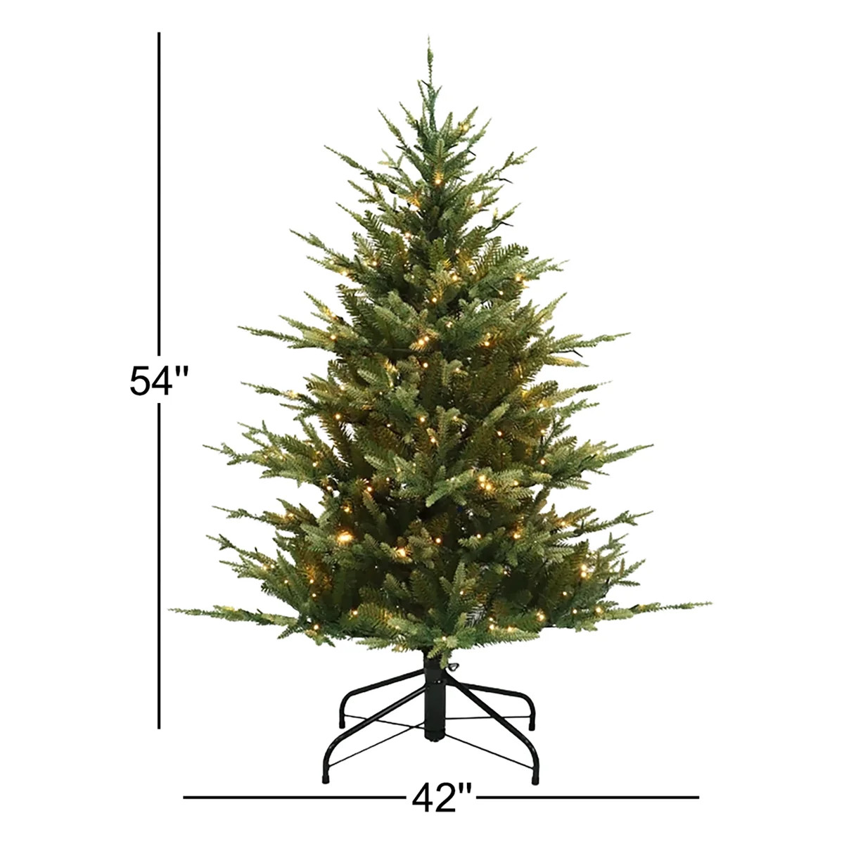 Pre-Lit Fir Christmas Tree | Wayfair North America