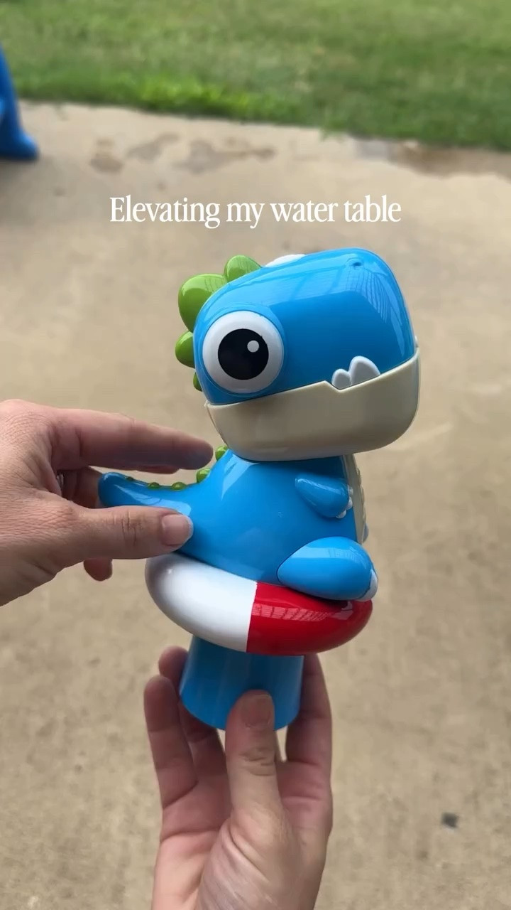 And just like that our 7 year old water table comes back to life✨ Bonus that it took less than one minute to set up!! If you need some added outdoor fun, comment WATER and I’ll send you the link to this cute dino!! 💦

#momreels #funmom #outdoorfunforkids #summervibes #amazonfind

#LTKmomlife #LTKKids