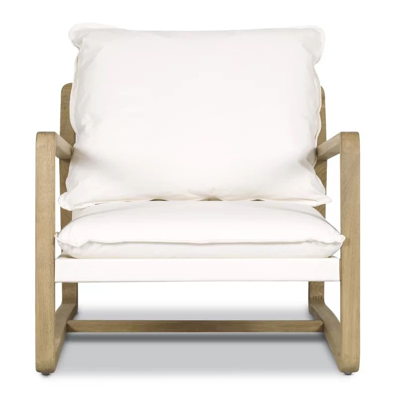 Dakota 29.75'' Wide Cotton Lounge Chair | Wayfair North America