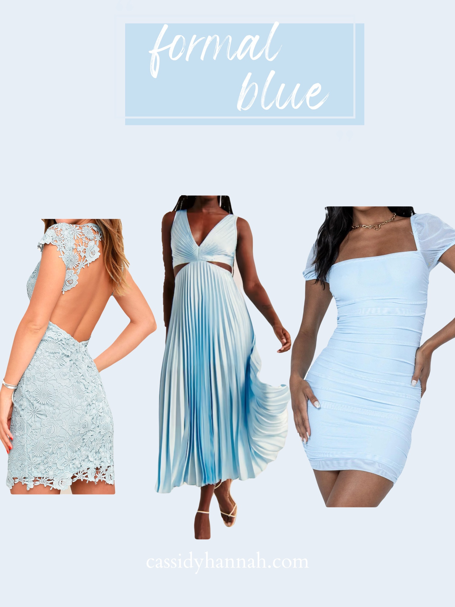 Formal blue dresses perfect for weddings this spring and summer 💙

#LTKSeasonal #LTKwedding #LTKstyletip