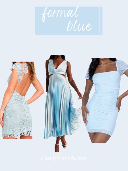 Formal blue dresses perfect for weddings this spring and summer 💙

#LTKSeasonal #LTKwedding #LTKstyletip