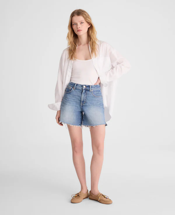 The Perfect Vintage Mid-Length Jean Short | Madewell