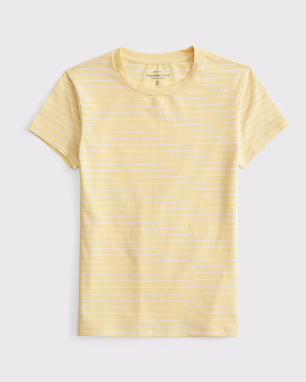Essential Tuckable Baby Tee | Abercrombie & Fitch (US)