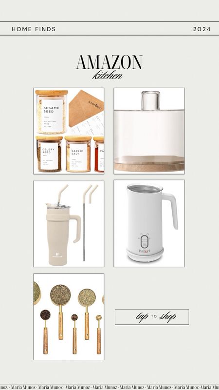 Amazon home and kitchen finds 

Amazon gadgets, kitchen finds, glass spice jars, coffee mugs, tumbler, silicone oven mitts, milk frother, measuring cups, mixing bowls 


#LTKFamily #LTKFindsUnder50 #LTKHome