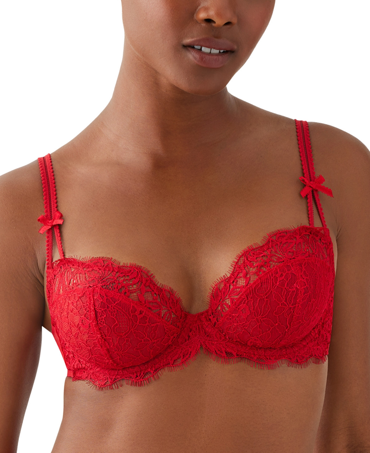 b.tempt'd by Wacoal Women's It's On Lace Underwire Bra 951296 - Savvy Red | Macy's AU | APAC