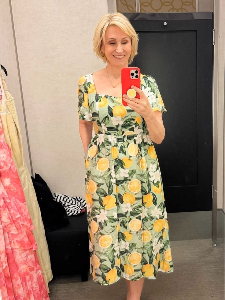 There’s something about lemon prints that just feels like instant sunshine. 🍋☀️

I’m absolutely loving this dress from Nordstrom—it’s fresh, playful, and perfect for those easy summer days when you want to feel a little bit extra without trying too hard. The lemon pattern adds such a fun, uplifting touch, and it’s one of those pieces that just makes you smile the moment you put it on.

I always gravitate towards dresses like this in warmer months because they’re so easy to wear—just slip it on and go, no overthinking needed. Perfect for brunch, holiday strolls, or any day that calls for a bit of brightness.

#LTKSeasonal #LTKOver40 #LTKootd