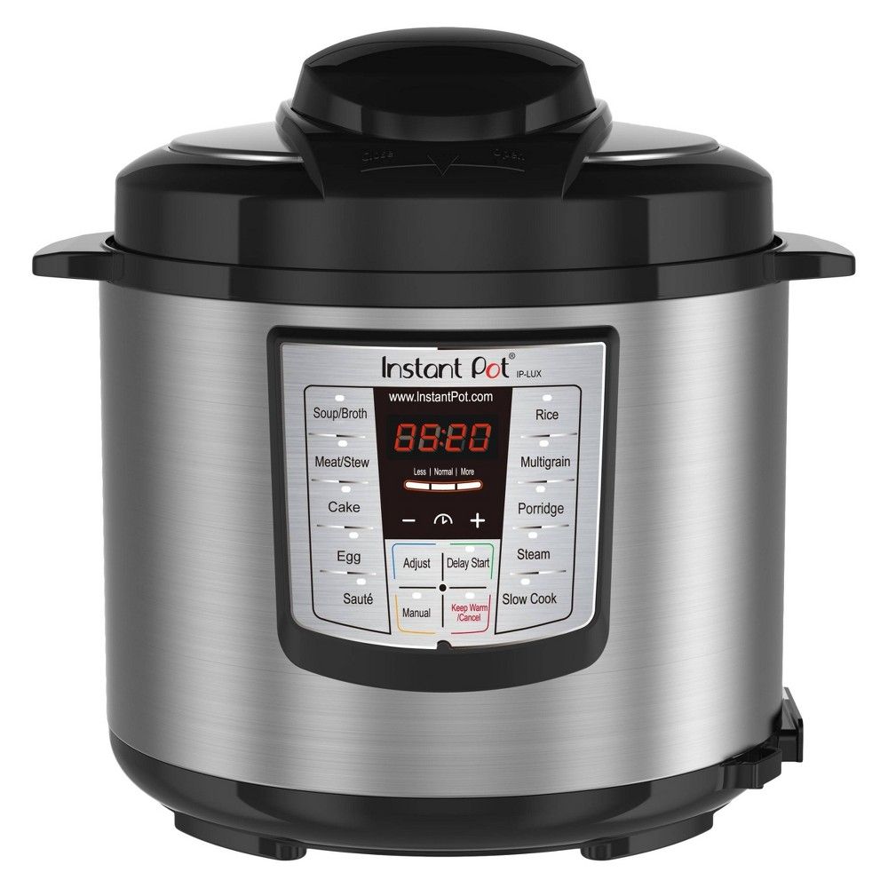Instant Pot LUX60 V3 6-in-1 Multi-Use Programmable Pressure Cooker, 6qt | Stainless Steel | Target