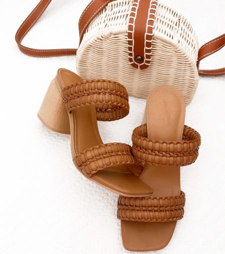 The medium brown tones got me!

I may have walked around my house in these sandals for a bit 🙊 They are incredibly well made & chic!!! 

Always a sucker for a pretty straw purse 😅 The half moon shape on this one pulled me right in! So fun!!! 

Target. Spring. Summer  

#LTKitbag #LTKshoecrush #LTKunder50