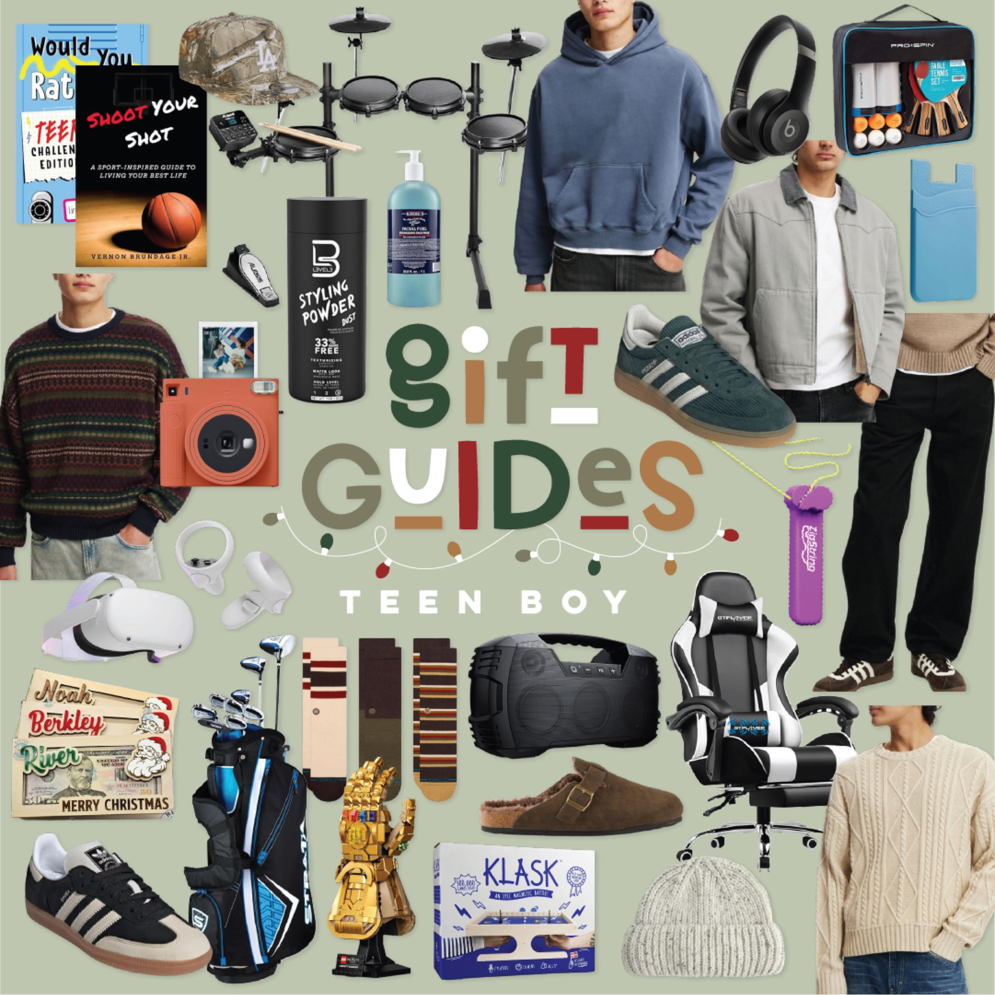 Got a teen boy who’s hard to shop for? Don’t worry, we’ve got you covered! From techy toys to trendy kicks, and all the games they’ll love—this is the ultimate gift guide for him! 

#TeenGiftGuide #HolidayShopping #TechLovers #TrendyTeens #GiftGoals

#LTKHoliday #LTKMens #LTKGiftGuide