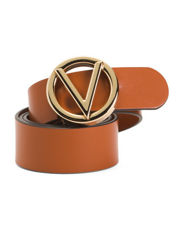 Made In Italy Leather Giusy Soave Belt | TJ Maxx