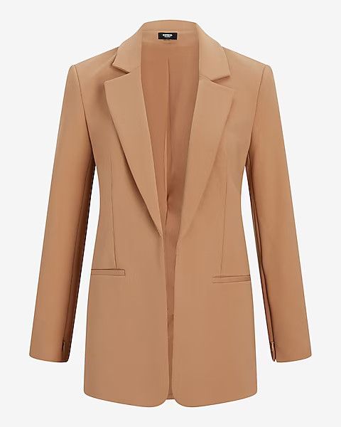 Columnist Open Front Blazer | Express