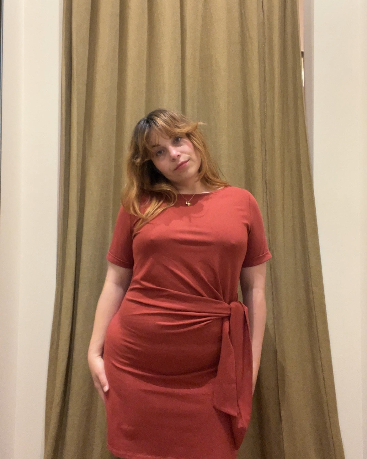 Sezane Pippa Short dress - on a size 8/10 5’4” pear shape! 

#LTKMidsize #LTKStyleTip #LTKSeasonal