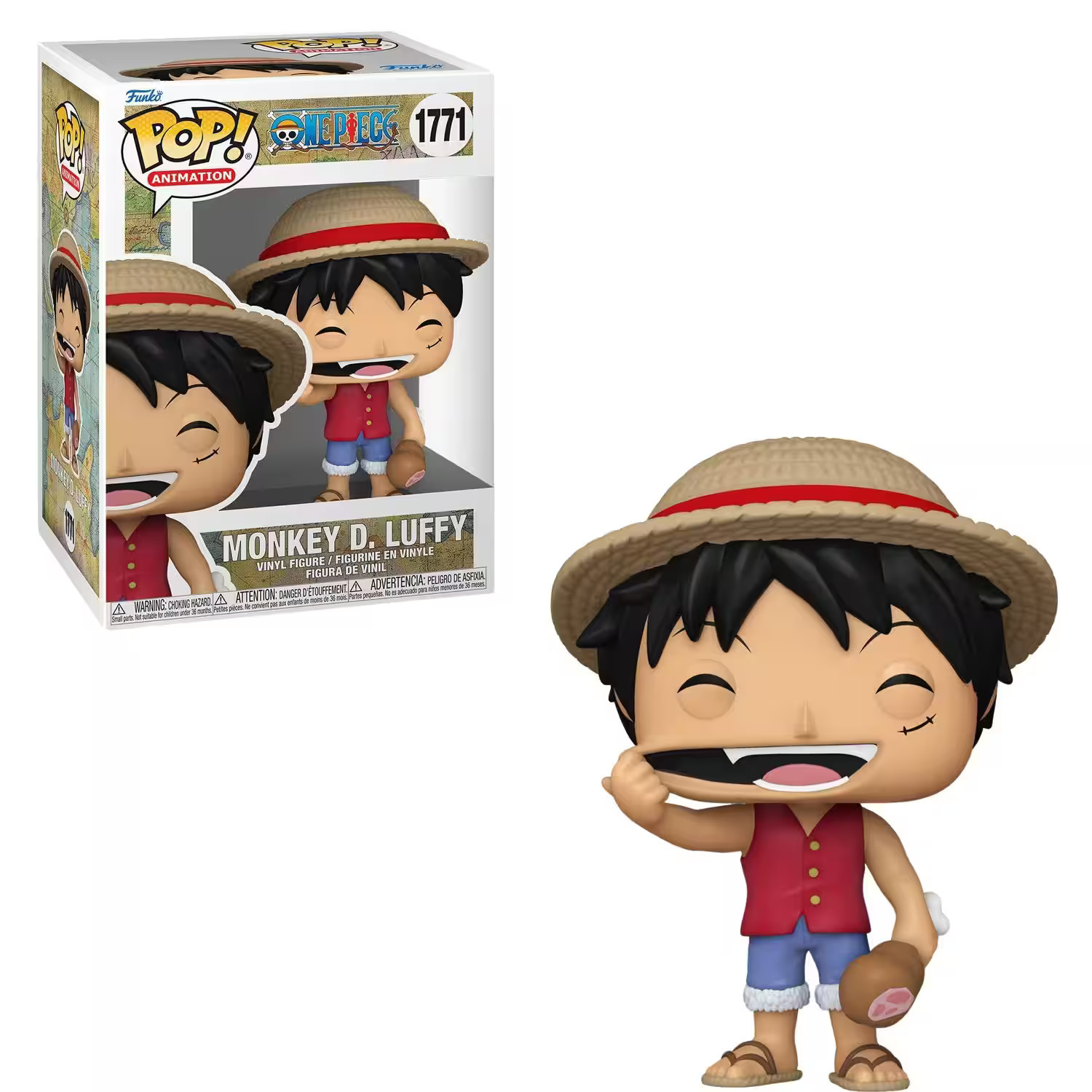 Funko - Pop! One Piece - Monkey D. Luffy - Multicolor | Best Buy U.S.