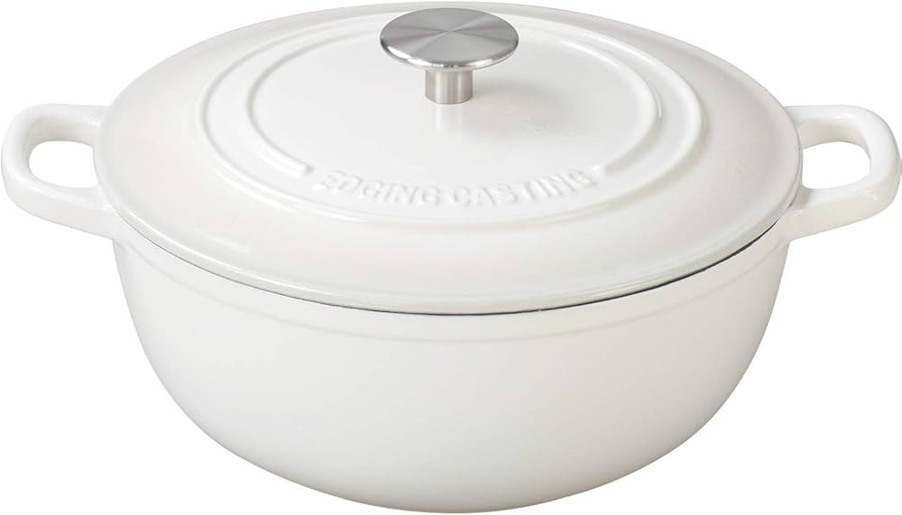 Enameled Cast Iron Dutch Oven Pot with Lid for Bread Baking, Enameled Bread Ovens, Suitable For V... | Amazon (US)