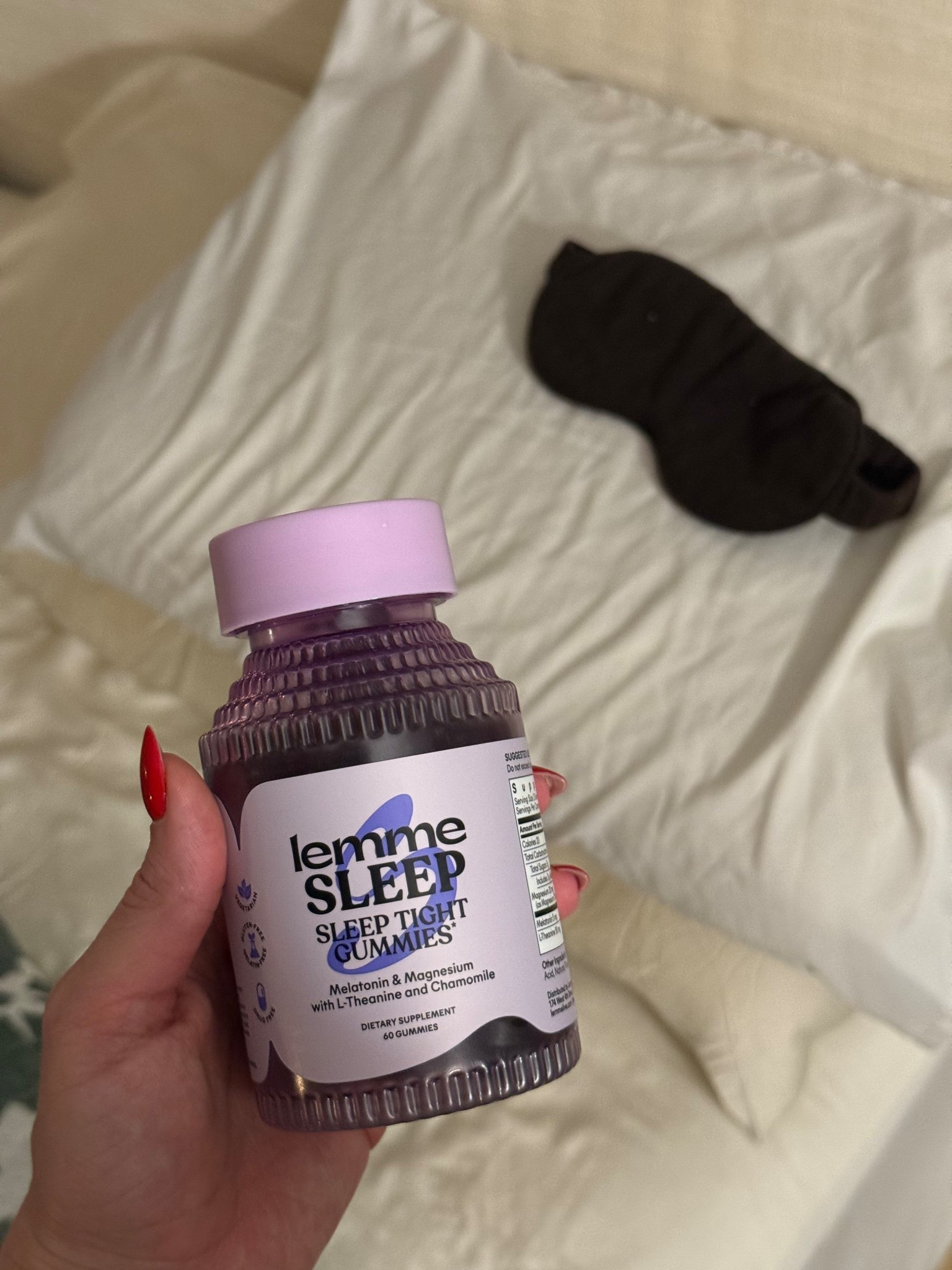 Took a two month break (which resulted in the worst sleep ever for two months 😅) so glad to finally have a restock of my sleep gummies! 

#LTKselfcare