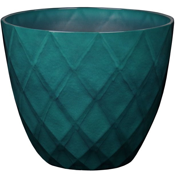 Better Homes & Gardens 20" Diamond Planter, Teal | Walmart (US)