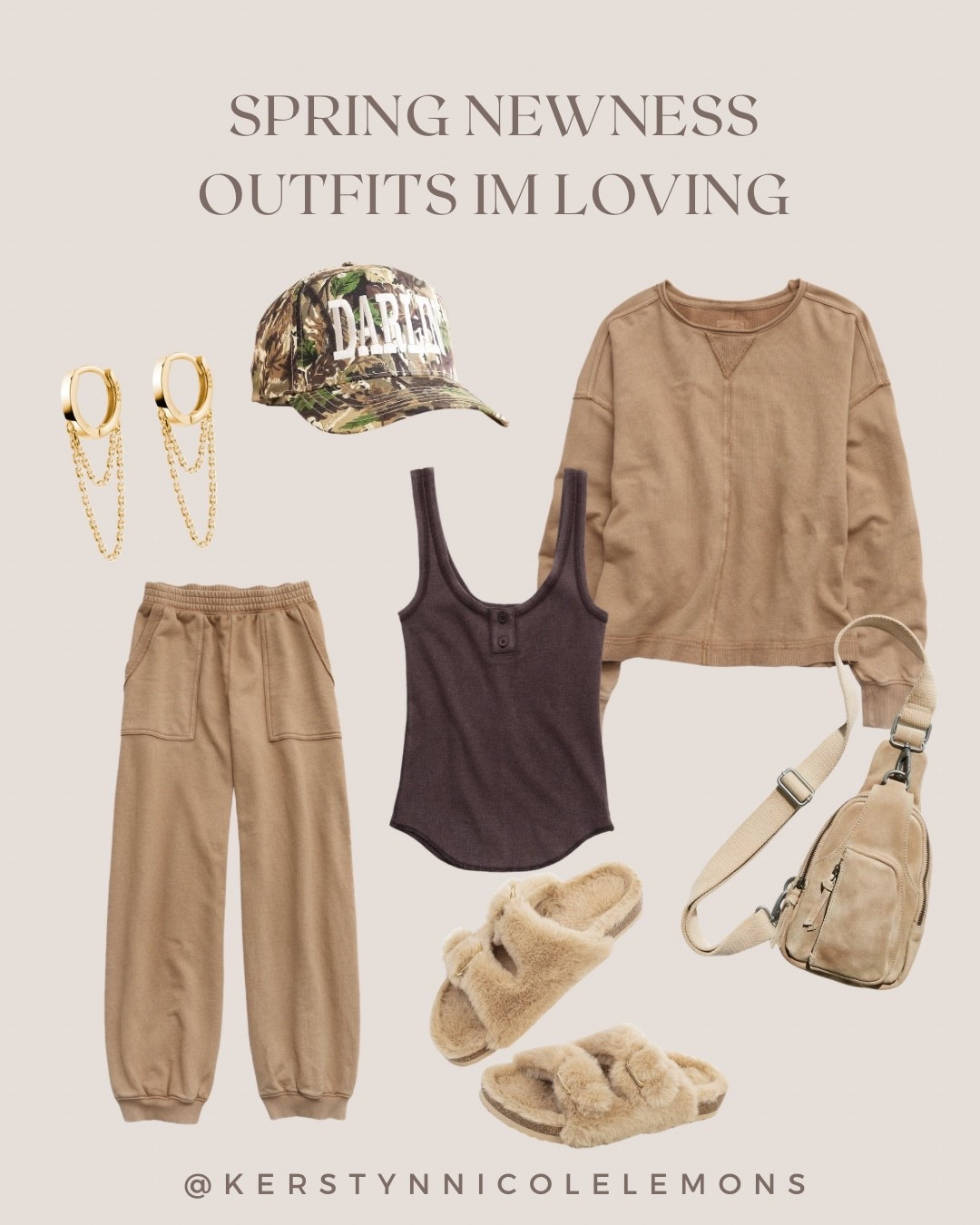 Easy postpartum outfit with @Aerie 35% off orders over $150!

#LTKootd