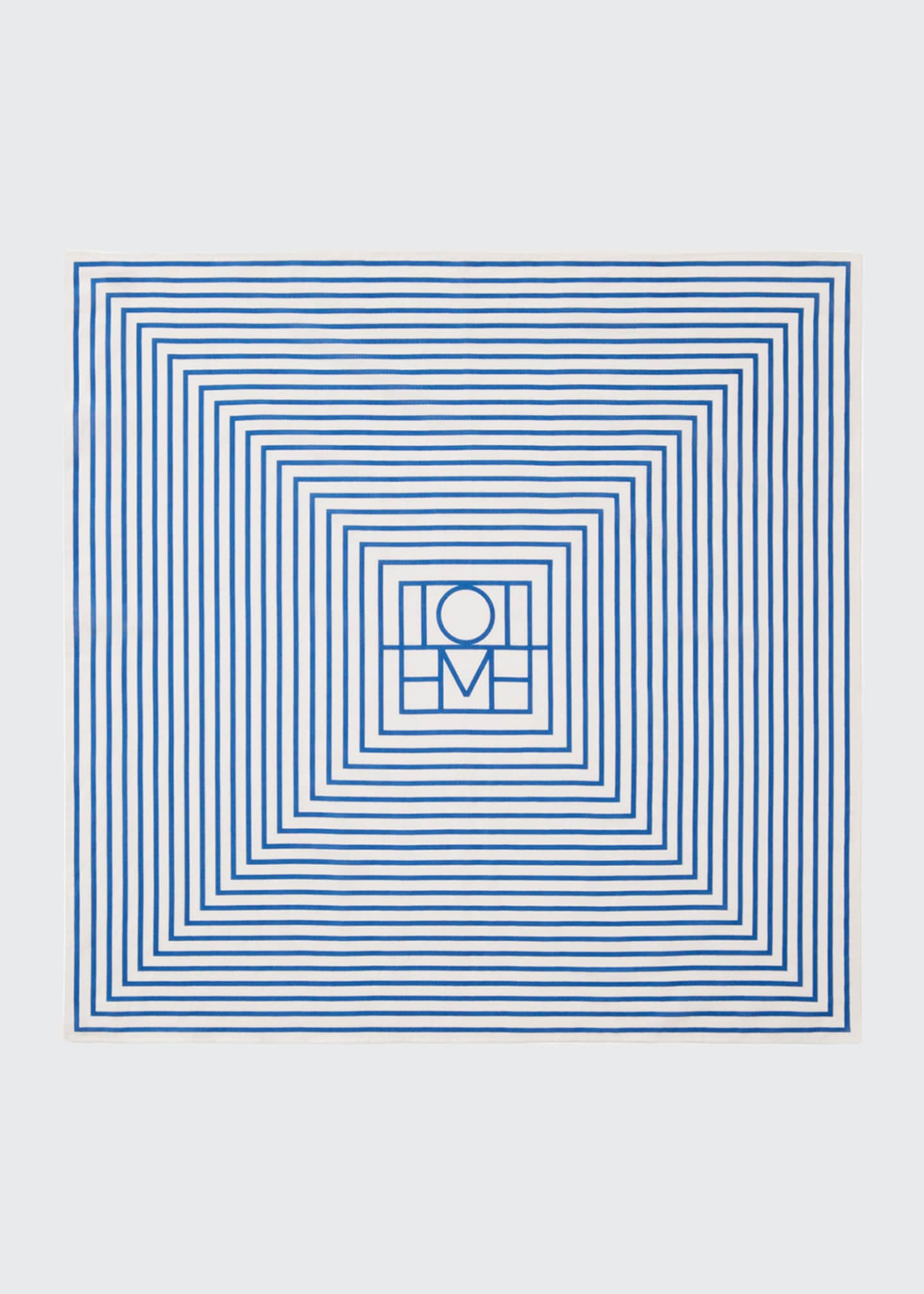 Signature Monogram Cotton-Blend Scarf | Bergdorf Goodman