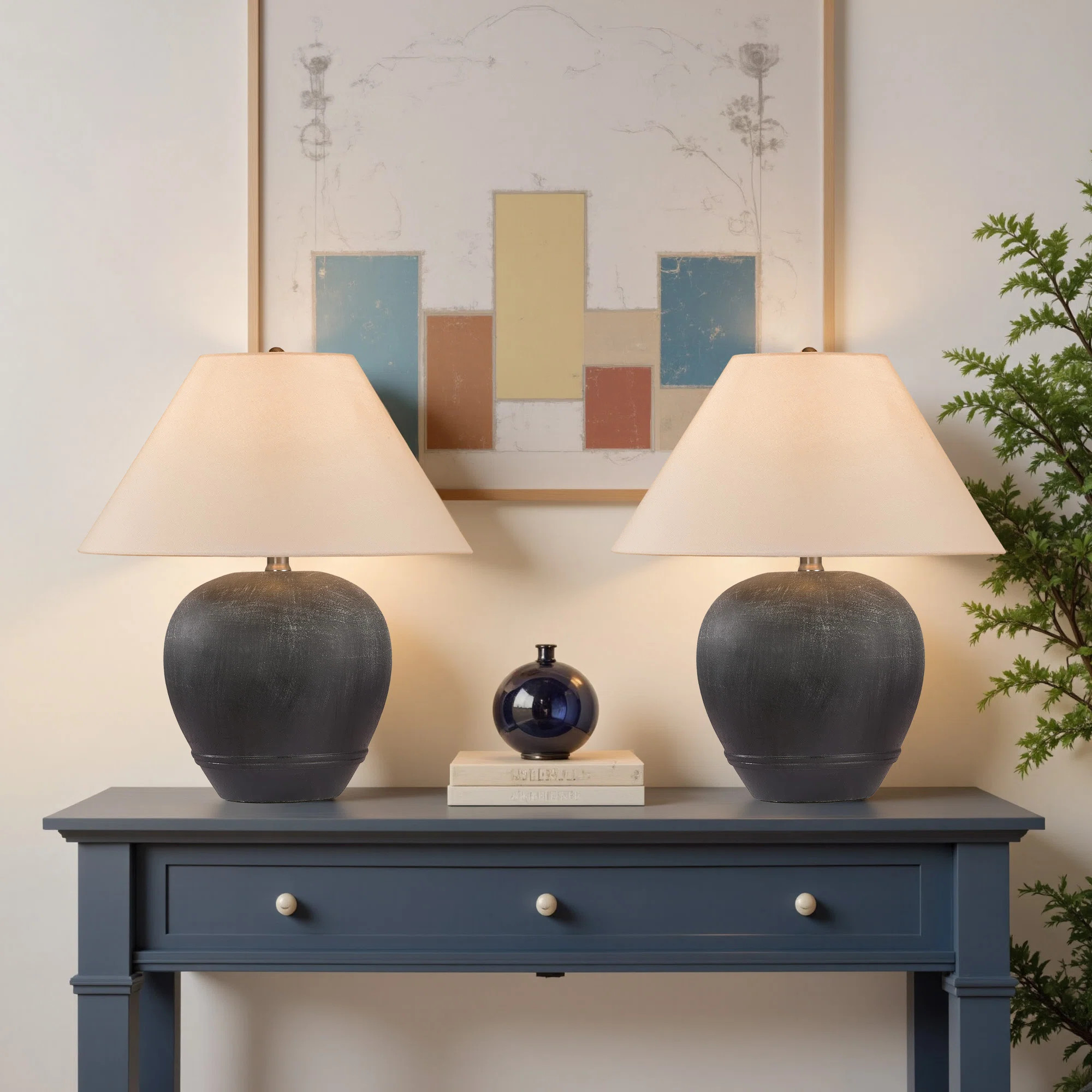 Winston Porter Kula Ceramic Table Lamp(Set of 2) & Reviews | Wayfair | Wayfair North America