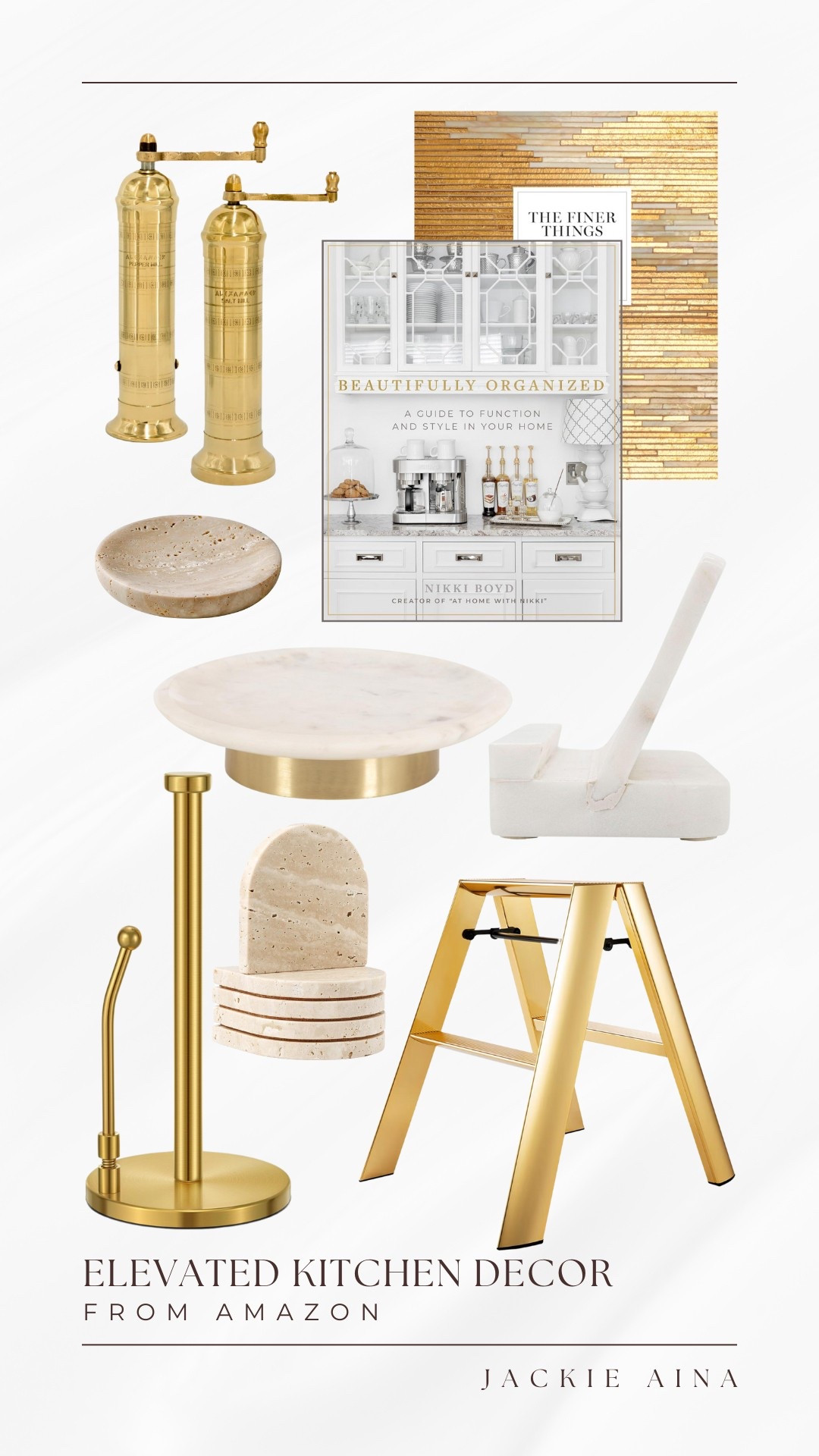 Elevated kitchen decor from Amazon! I’m loving gold accents, marble, and high-end looking pieces.

#LTKStyleTip #LTKFindsUnder100 #LTKHome