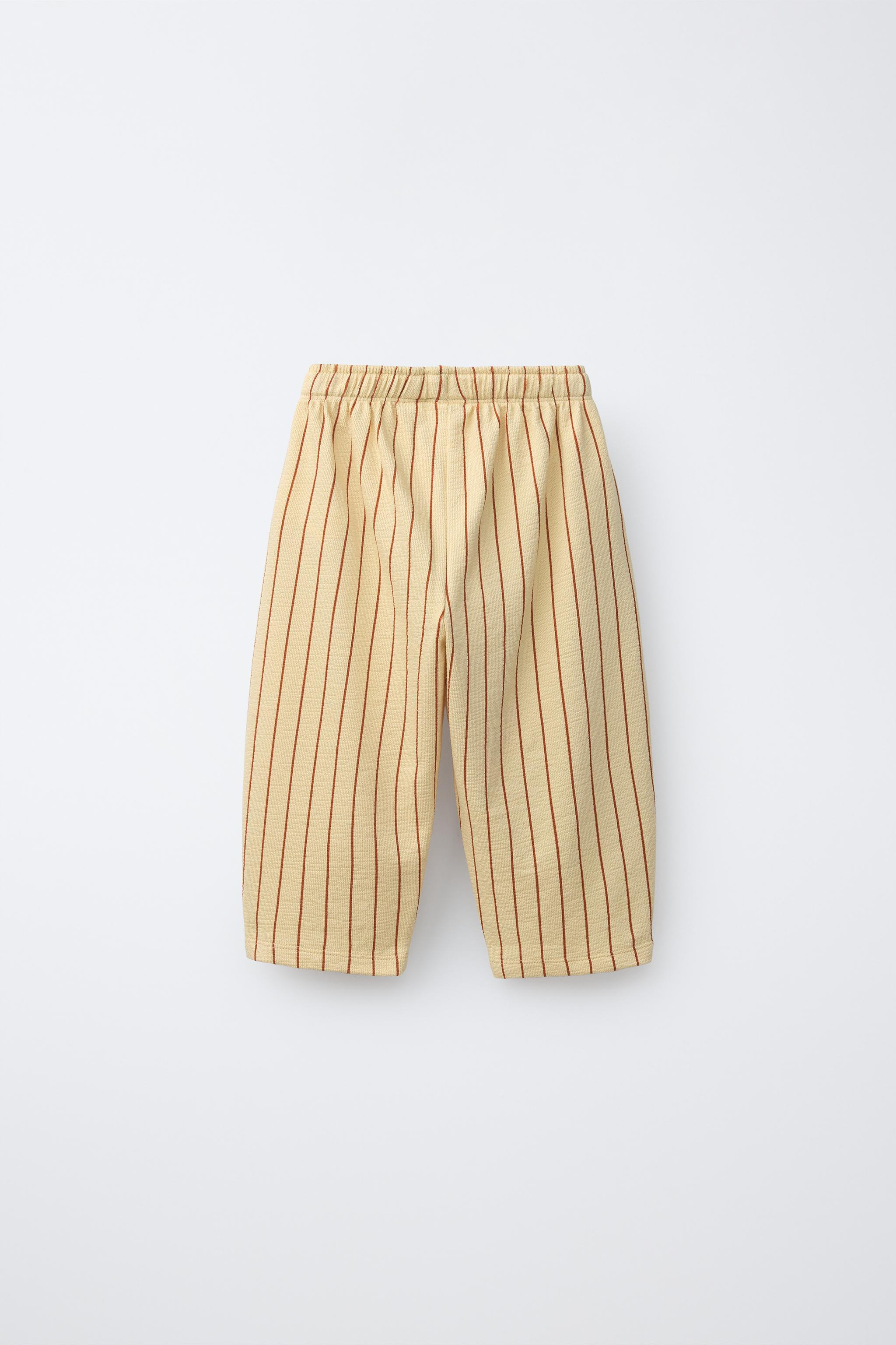 STRIPED BALLOON PANTS | Zara US