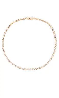 Lili Claspe Reese Tennis Necklace in Gold from Revolve.com | Revolve Clothing (Global)