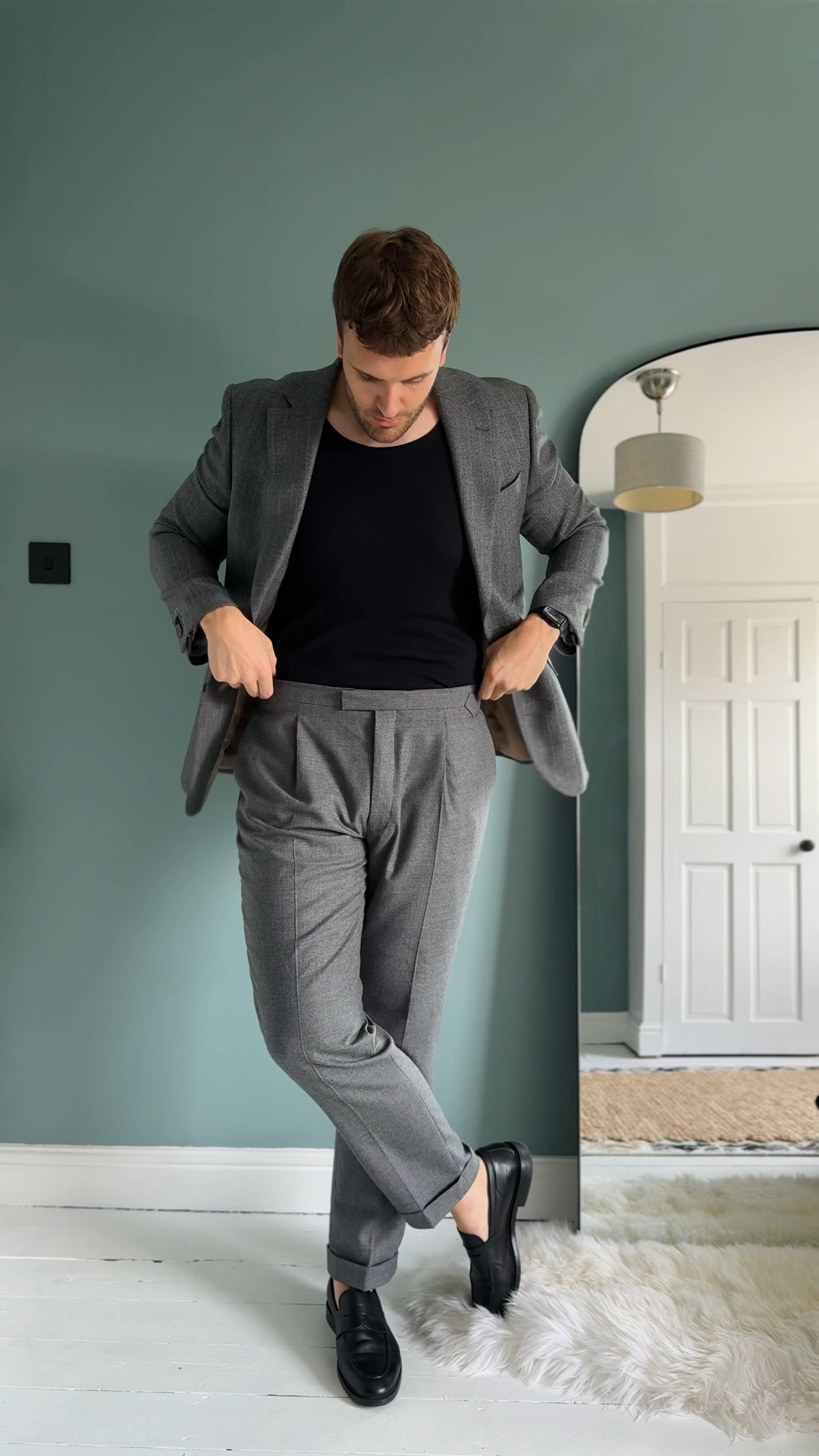 Men’s summer tailoring, suits, smart casual, loafers, moss Bross, suit, pinstripe, sartorial, old money, vest, tank top, Uniqlo tank top, ribbed tank top. 



#LTKeurope #LTKuk #LTKmens