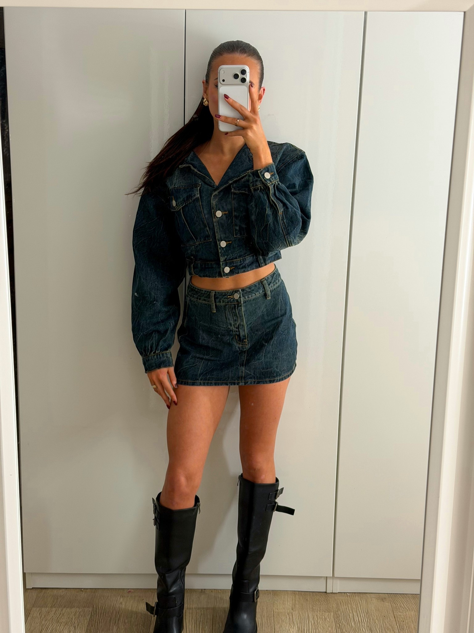 Double denim 

#LTKdatenight #LTKautumn #LTKuk